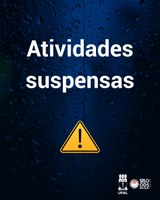 Ufal suspende atividades presenciais em Maceió, Rio Largo e Viçosa devido às fortes chuvas Ufal suspende atividades presenciais em Maceió, Rio Largo e Viçosa devido às fortes chuvas