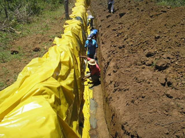 Lapis desenvolve cisterna móvel para captação de água da chuva em áreas secas