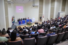 Evento realizado no auditório da Reitoria