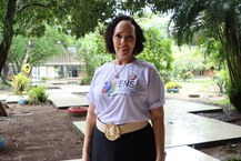 Professora Elaine Pimentel festeja o novo projeto da FDA