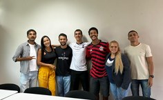 Estudantes do Campus Arapiraca que participaram da criação do aplicativo