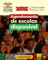Saiba como vai funcionar o agendamento de escolas na Bienal do Livro de Alagoas