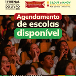 Saiba como vai funcionar o agendamento de escolas na Bienal do Livro de Alagoas