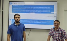 Gean Santos e Lucas Lisboa, servidores da Ufal que lideraram o desenvolvimento do chatbot Mundaú
