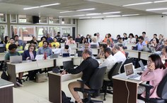 Reunião ordinária do Consuni, no dia 5 de agosto, quando foram discutidasa s recomedações do MPF sobre as bancas biopsicossociais