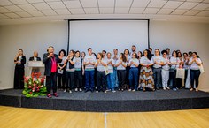 Eraldo Ferraz apresenta equipes da Ascom Ufal, da Coordenação de Assuntos Culturais e da Edufal