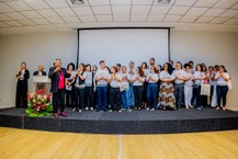 Eraldo Ferraz apresenta equipes da Ascom Ufal, da Coordenação de Assuntos Culturais e da Edufal