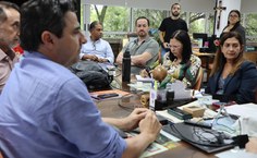 Reunião contou com a participação de representantes de duas instituições públicas de ensino superior locais