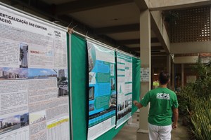 Verticalização urbana é tema de exposição que está na Faculdade de Arquitetura