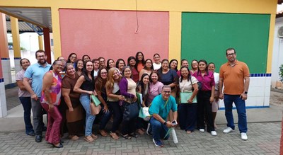 Turma de Paripueira no curso de Formação Continuada