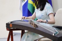 Apresentação artística do Instituto Confúcio