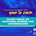 Ufal abre consulta pública para elaboração do Plano Anual de Auditoria Interna