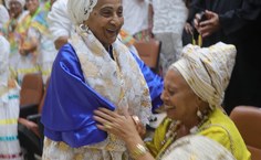 Encontro de Mãe Mirian Yá Bina e Mãe Neide Oyá d’Oxum
