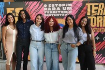 Estudantes participantes da 3ª edição do Estopim - Território Sustentável