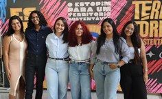 Estudantes participantes da 3ª edição do Estopim - Território Sustentável