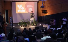 Professor Eduardo Setton, do Ctec, durante o evento