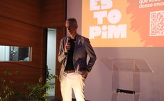 Professor Eduardo Setton, do Ctec, durante o evento