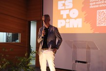 Professor Eduardo Setton, do Ctec, durante o evento