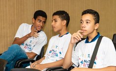 Alunos participantes da 1ª Copa Intermunicipal de Matemática de Alagoas