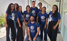 Equipe de alunos do PPGCS que atua na realização do curso de verão