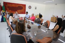 Reunião realizada no início deste mês na Ufal