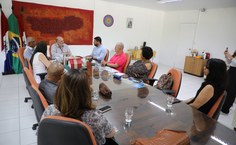 Reunião realizada no início deste mês na Ufal