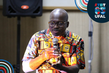 Professor Vagner Gomez Bijagó, ex-aluno intercambista do Programa PEC-G, e, agora, professor do Campus do Sertão