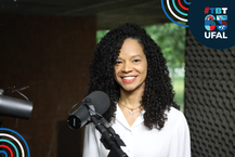 Ex-aluna Josenilda Lima, doutora em Linguística e mestra em Educação, atual servidora da Biblioteca Central da Ufal