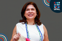 Vice-reitora Eliane Cavalcanti reforça a importância da Ufal, responsável pela transformação da sociedade por meio da educação