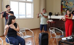 Oficina de flauta com Stefania Johnson