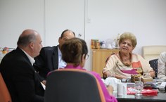 Reitora honorária da Ufal, Ana Dayse Dorea também participou da reunião