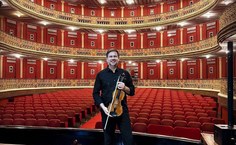 Rafael Felício, estudante de licenciatura em Música da Ufal e violinista formado pela ETA