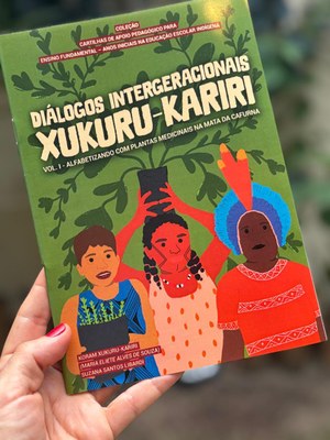 Cartilha elaborada para educação escolar indígena