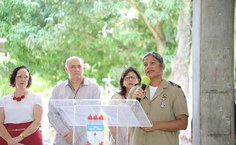 Major Íris Dayana, chefe da Patrulha Maria da Penha em Alagoas