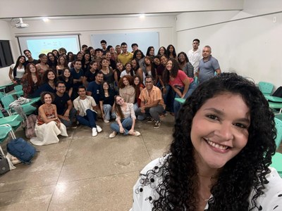 Aproximadamente 50 estudantes da rede pública da região participam das atividades
