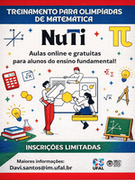 Ufal inscreve alunos do fundamental para treinamento em matemática