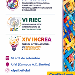 Ufal sedia congresso internacional sobre educação criativa, inclusão e inovação