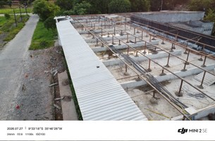 Obras no IM vão corrigir problemas no telhado e recuperar banheiros