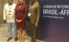 ASI e vice-reitoria no Fórum de Reitores Brasil-África