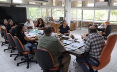 Reunião no Gabinete da Reitoria na quinta-feira, dia 20