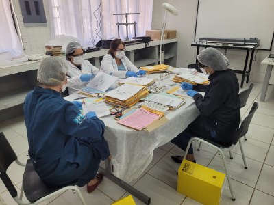 Primeira missão do Lara é preparar o acervo físico da GRCA para a digitalização