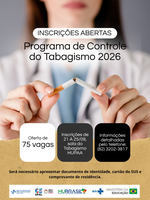 HU oferta 75 vagas em programa gratuito para quem deseja parar de fumar