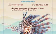 Capacitação sobre o manejo seguro do peixe-leão